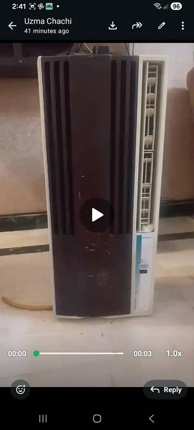 oven and window ac for sale.