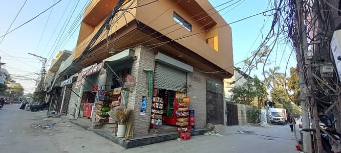 Corner 2 Marla Building In New Iqbal Park Cantt