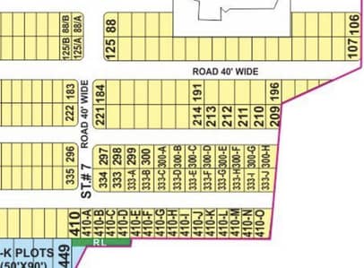 333/C , Tulip Block Possession Developed Ready To Make A House , 10 Marla Sector C Lda Approved