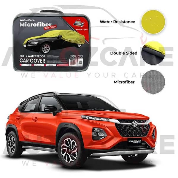 Suzuki Fronx Microfiber Car Top Cover - Model 2026