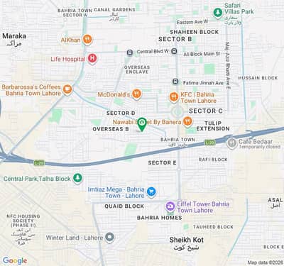 Main Boulevard 1 Kanal Janiper Block Near Grand Mosque . Rose Garden Road , Investor Price Deal