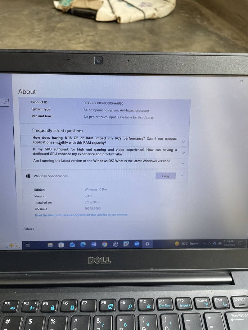 Dell laptop 0