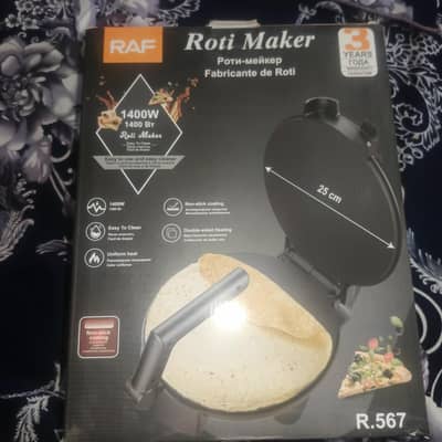 آسان، تیز اور کم خرچ    RAF Roti Maker R. 567 