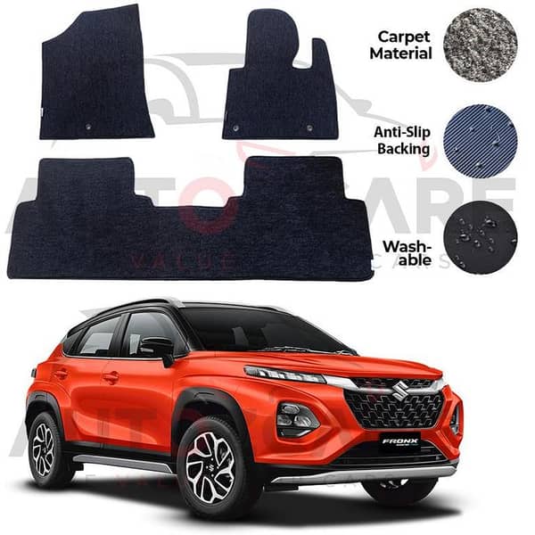 Suzuki Fronx Fitting Carpet Floor Mat 3PCS - Model 2026