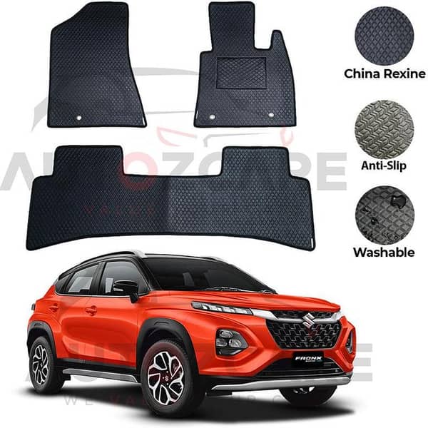 Suzuki Fronx China Rexine Floor Mat 3PCS - Model 2026