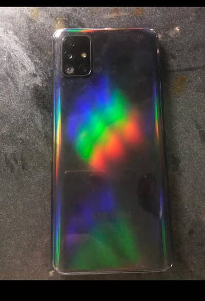 samsung a51 with box no open phone exchange phone