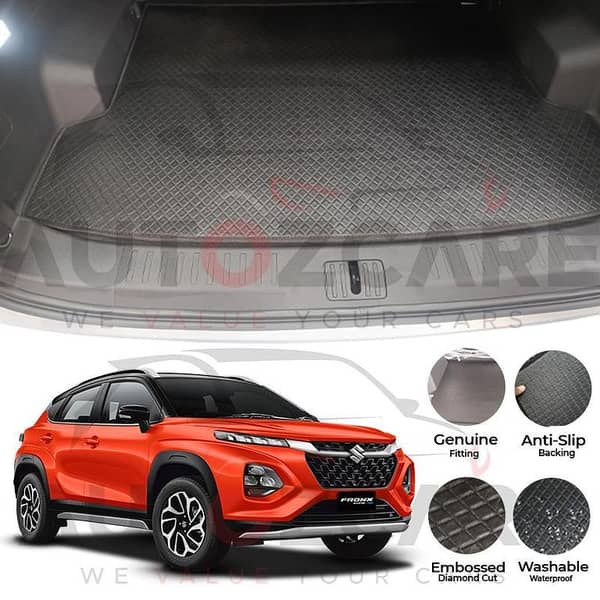 Suzuki Fronx China Rexine Custom-Size Trunk Mat - Model 2026