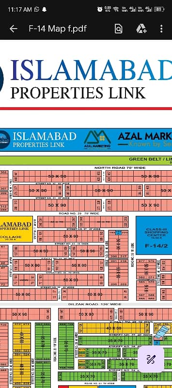 F14/2 Kanal Plot Corner For Sale