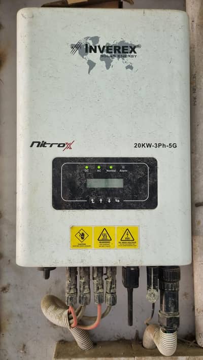 . Inverex NitroX 20KW 3 Phase On Grid Solar Inverter