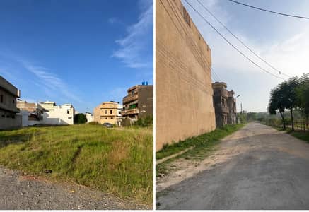 7.5 Marla Corner Plot for Sale in F Block Gas Sector New City Phase 2 Wah Cantt