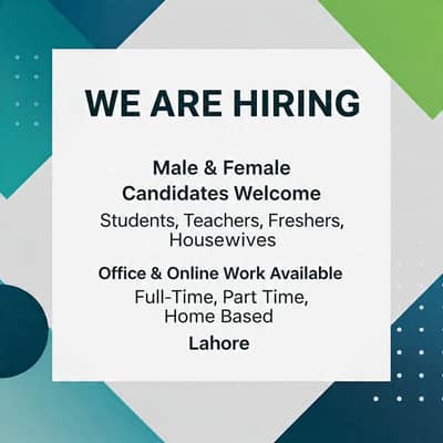 Hiring Now!!!