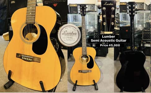 Lumber Semi acoustic guitar / Grand Piano / Keyboard / Amp