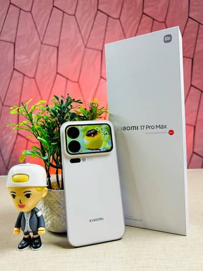 Xiaomi 17 pro max 16/512 PTA approved complete box
