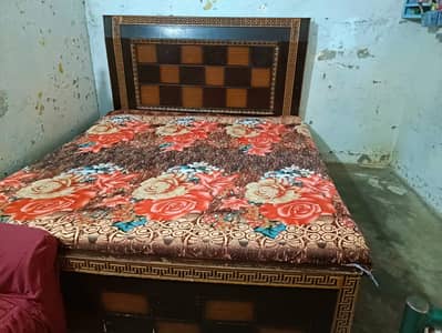 Double  Bed For without matrass