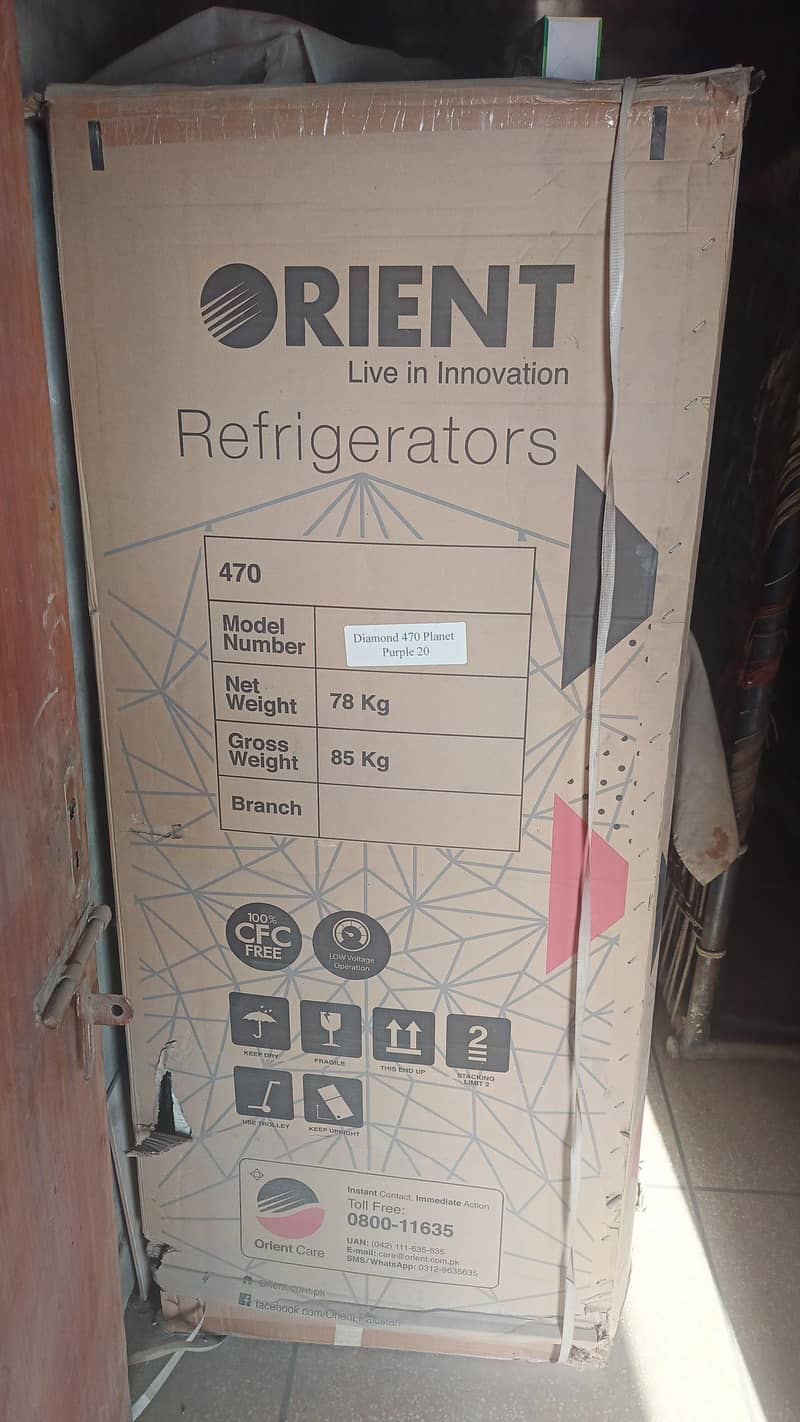 Orient Fridge 1