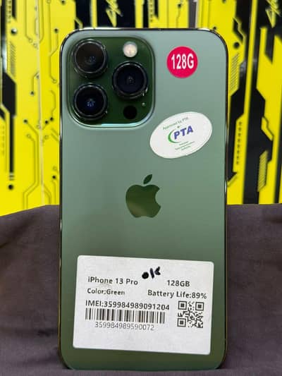 IPHONE 13 PRO 128GB  PTA APPROVE