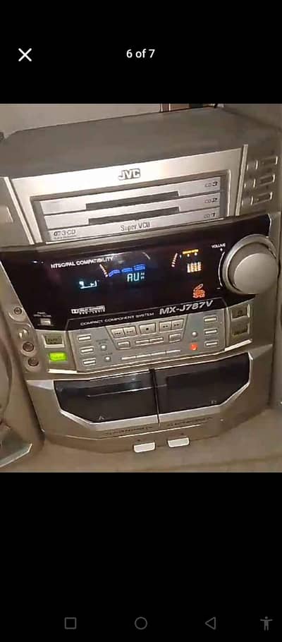 JVC Mini hi-fi components system 03093630412 call Whatsapp