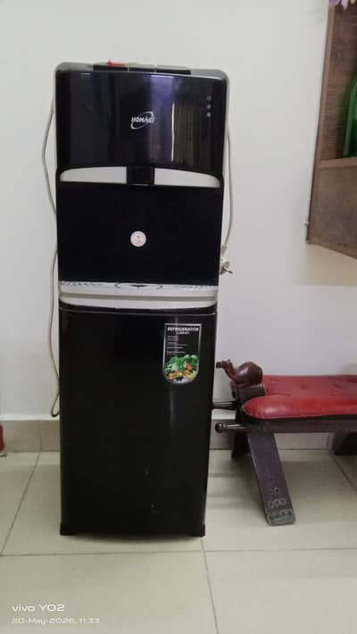 Water Dispensar with fridge - compressor 100% wrkng