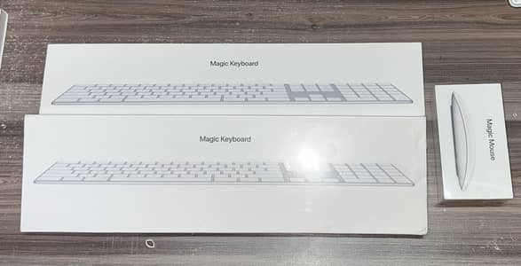 Magic Keyboard and Magic Mouse