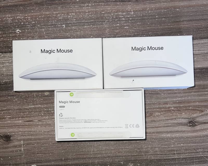 Magic Keyboard and Magic Mouse 2