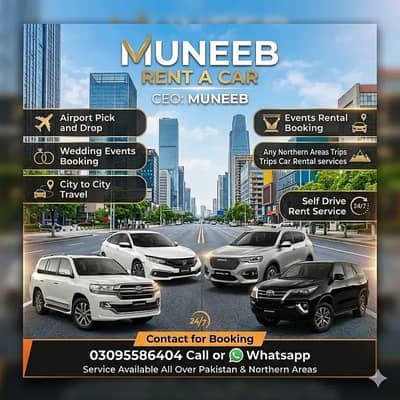 Rent a Car/Car Rental/Self Drive Rent a Car Without Driver/Luxury Car