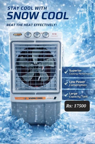 ice box air cooler , 3 years warrenty ,Discount 40%OFF, Delivery avail