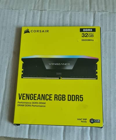 Corsair VENGEANCE RGB 32GB (2x16GB) DDR5 DRAM 5600MT/s CL36 Memory Kit