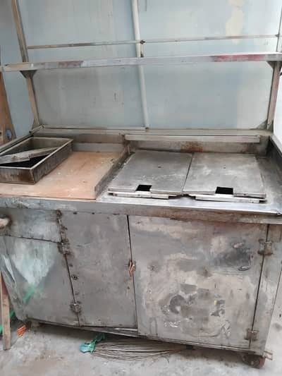 Fries SS Counter Complete Setup