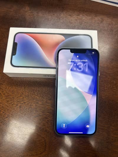 Apple IPhone 14 Blue, 128 GB, Non PTA, US Model