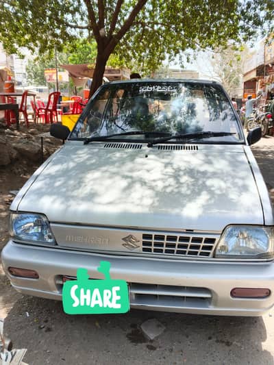 Suzuki mehran VXR 2018  silver colour
