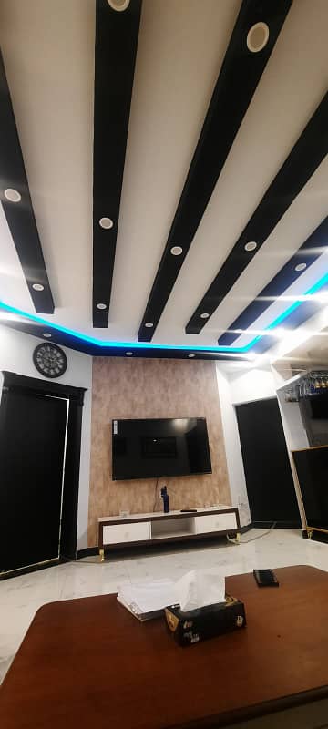 G 11/3 New Pha flat for sale C type fully Renvoted Tile flooring Ground floor Extra land 3 bed 2bath tvl kitchen gas Available