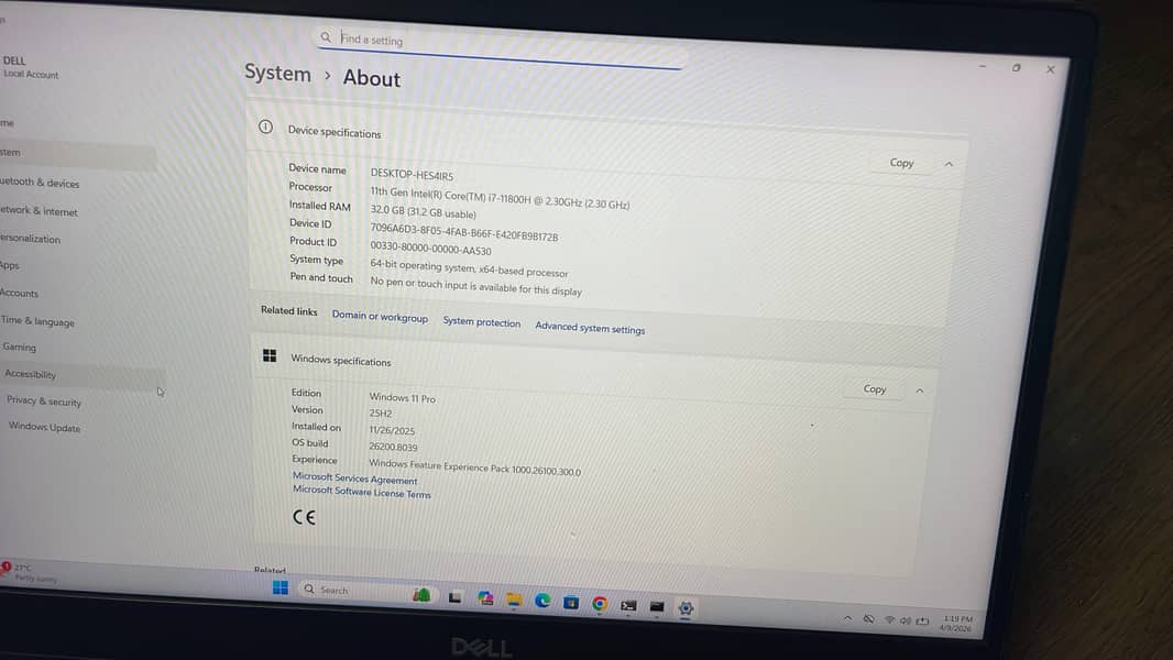 Precision 7560 5