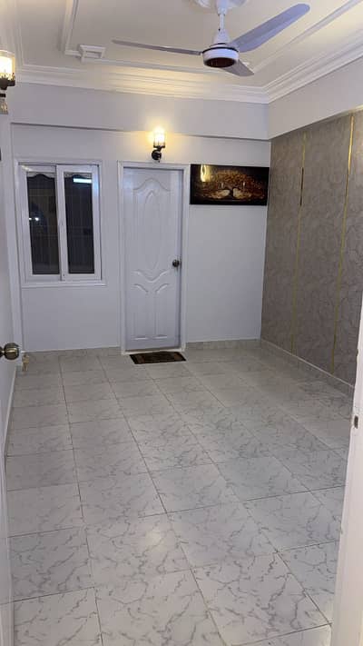 Apartment for sale 2 bed drawing dining 950 sq feet DHA phase 5 badar commercial Karachi