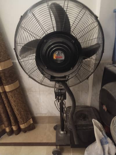 water shower fan