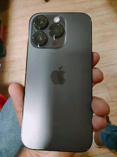 I phone 14 pro 256gb 100 health Air Tight  10/10 official PTA approved