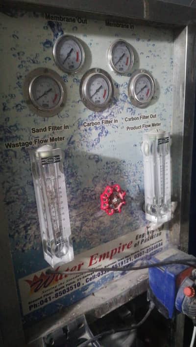 RO water filter plant