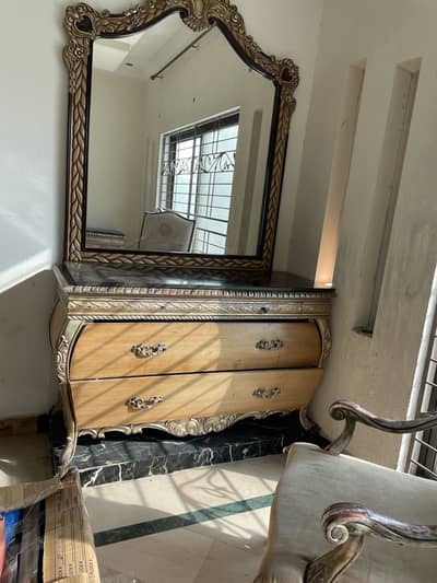 Bed Head board and mirror frame