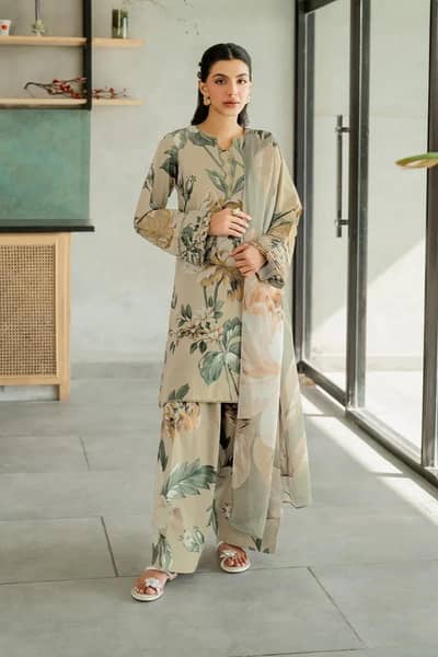 Digital Print Lawn 3 pcs set