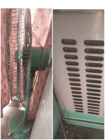 Ac room cooler and padestal copper Fan