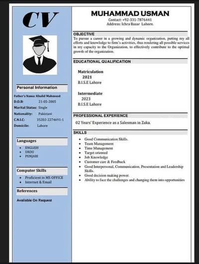 I need a job