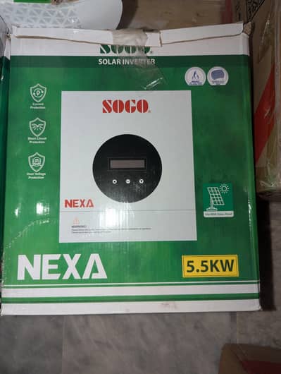 sogo nexa solar inverter 5.5 kW and 7.5 kW