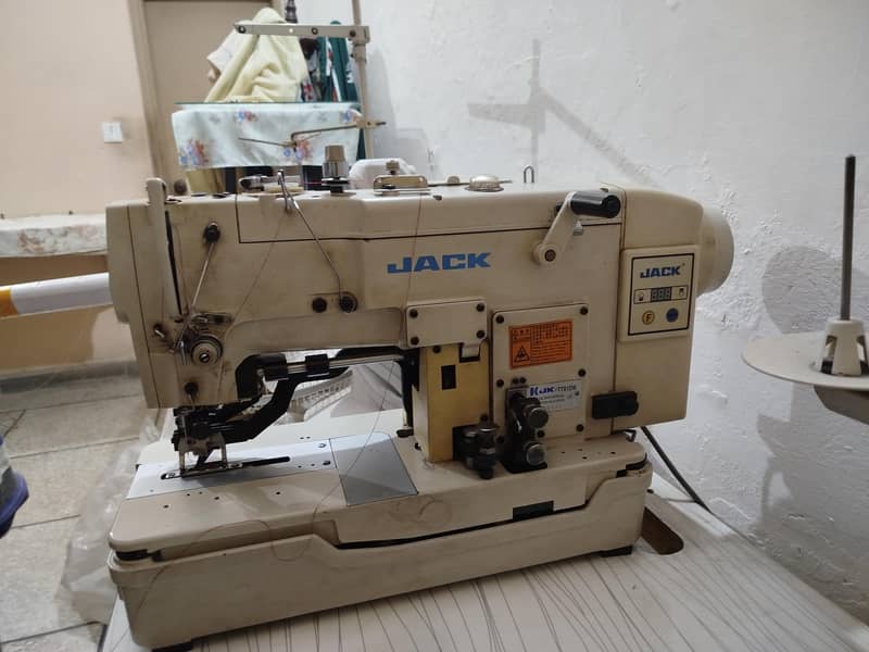 JACK Kaj Button (Button hole) Machine 0