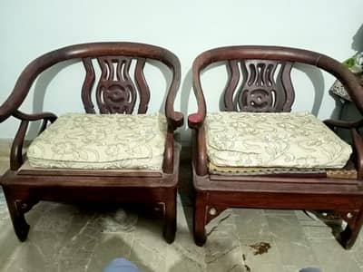 Shesham Wood 5 seater Sofa for sale