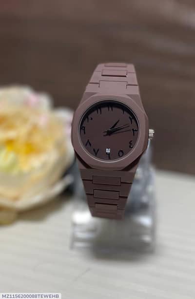 Men's Multicolor Chain Strap Analogue Watch