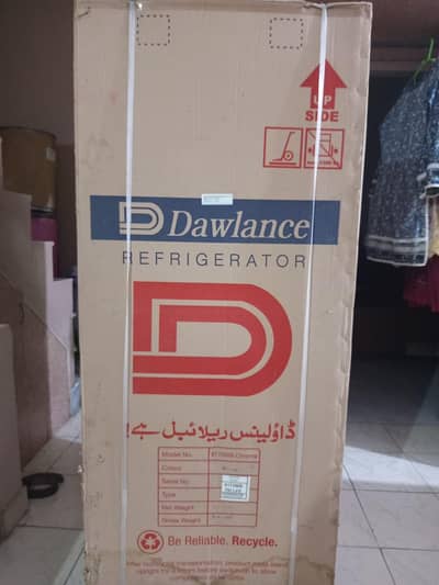 Dawlance Refrigerator box pack