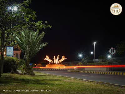 Phase 1 Block BB Corner 8.50 Marla plot for sale Citi Housing Gujranwala