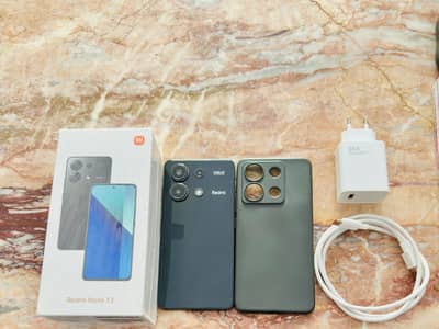 Redmi Note 13 8/256 with Complete Box and Original Accessories