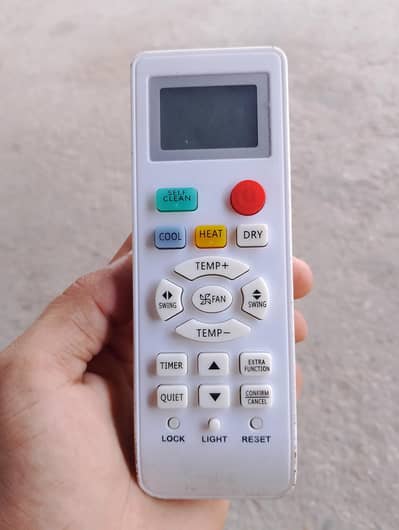 Haier AC remote