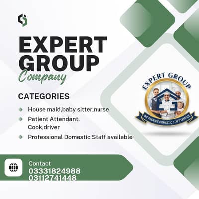 baby sitter,Maid,Cook, patient Attendant