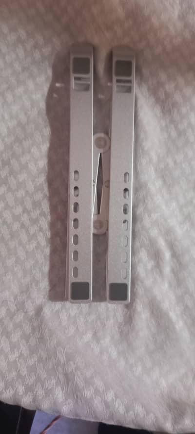 Heavy Duty Metal Laptop Stand - Foldable & Ergonomic (Like New)